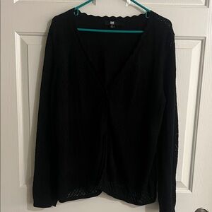 Frye Women's Elegant Black Cardigan